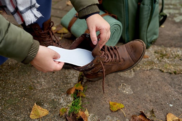 где правильно размещать стельки грелки