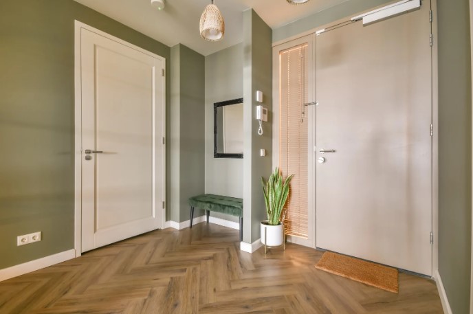 как поставить глухую дверь без зазоров